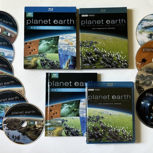 Lot of 2 HD Planet Earth: Complete Collection & Special Edition Blu Ray /DVD-10 - Picture 1 of 7